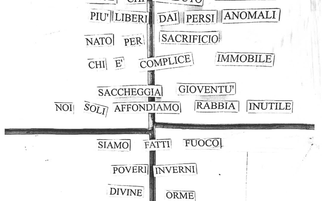 L’ECO DELLE PAROLE: un manifesto poetico sull’adesso